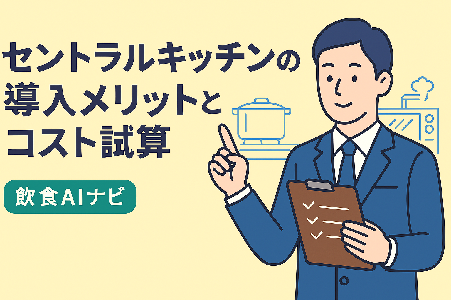 セントラルキッチンの導入メリットとコスト試算【飲食店向け完全ガイド】の画像