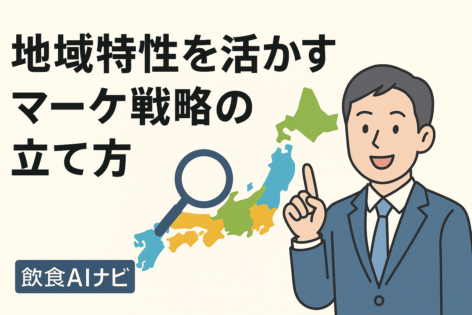 地域特性を活かすマーケ戦略の立て方の画像