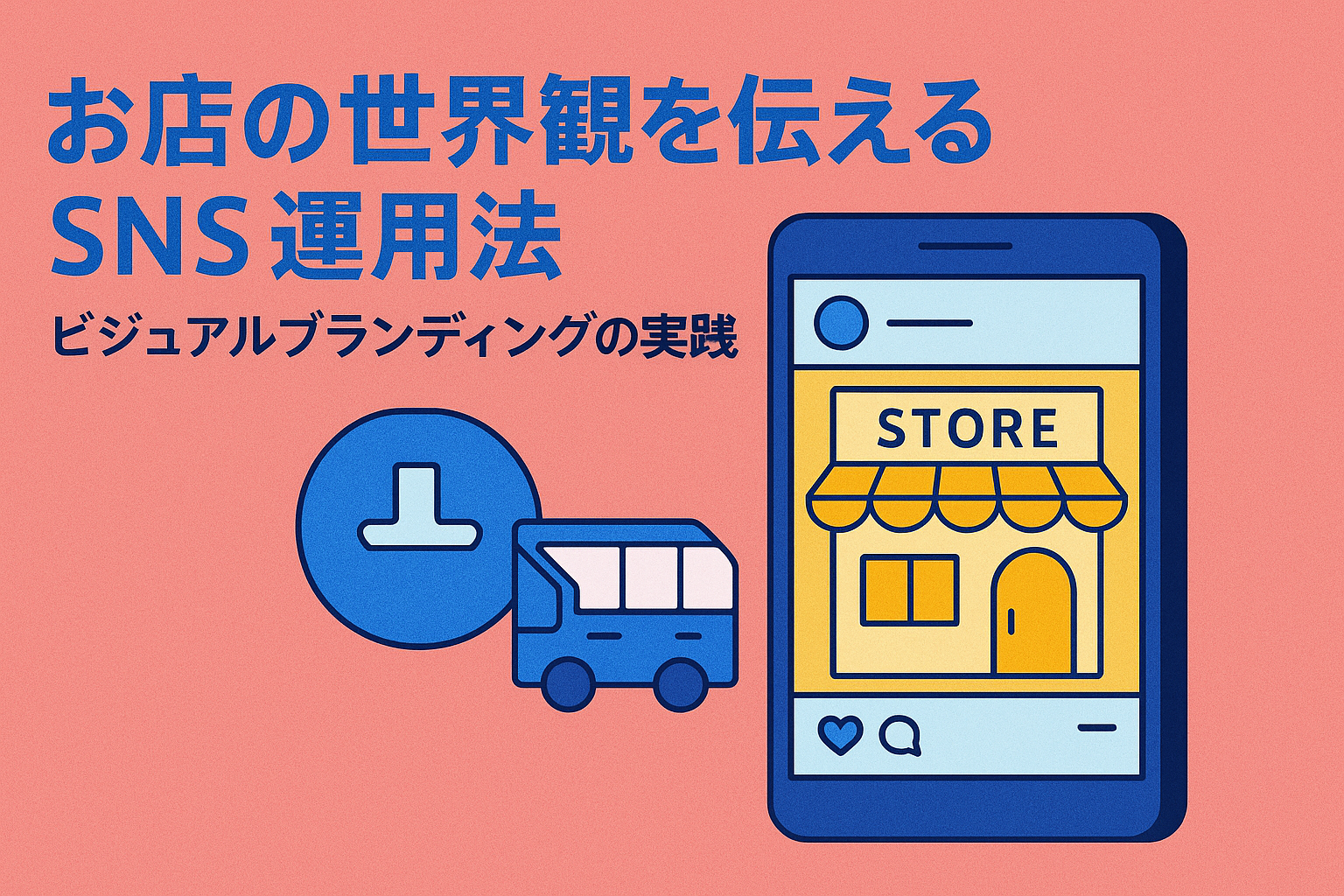お店の世界観を伝えるSNS運用法｜ビジュアルブランディングの実践の画像