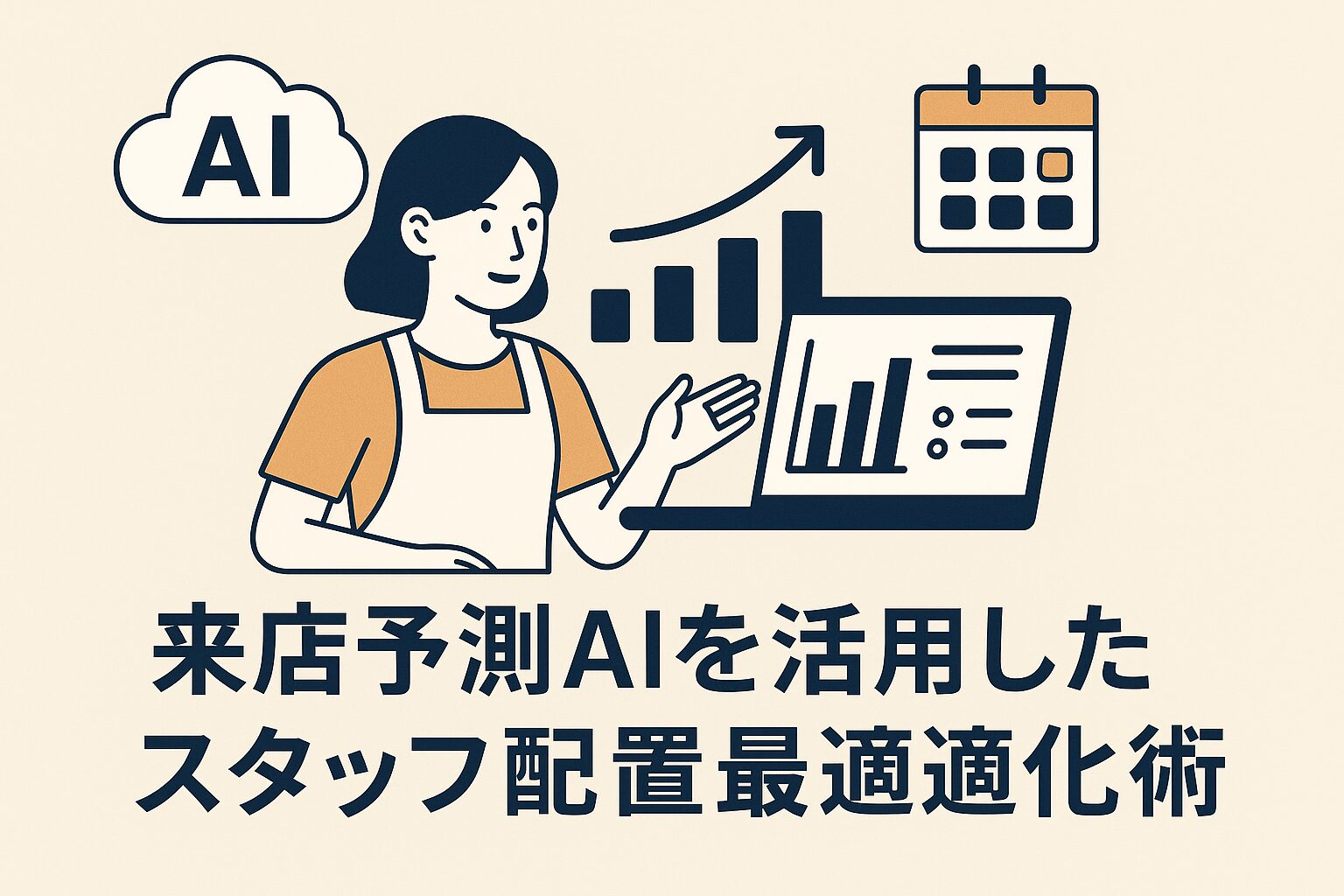 来店予測AIを活用したスタッフ配置最適化術の画像