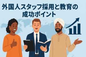 外国人スタッフ採用と教育の成功ポイント｜多様性が組織を強くする