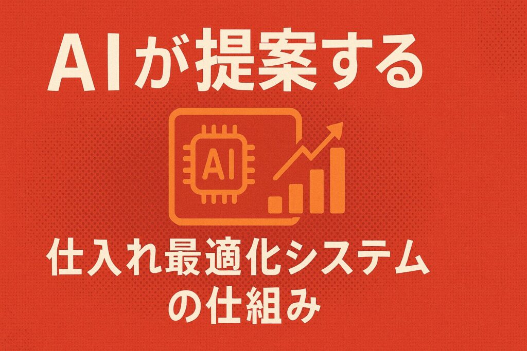 飲食店の仕入れをAIで最適化する仕組みとは？フードロス削減と利益改善ガイド