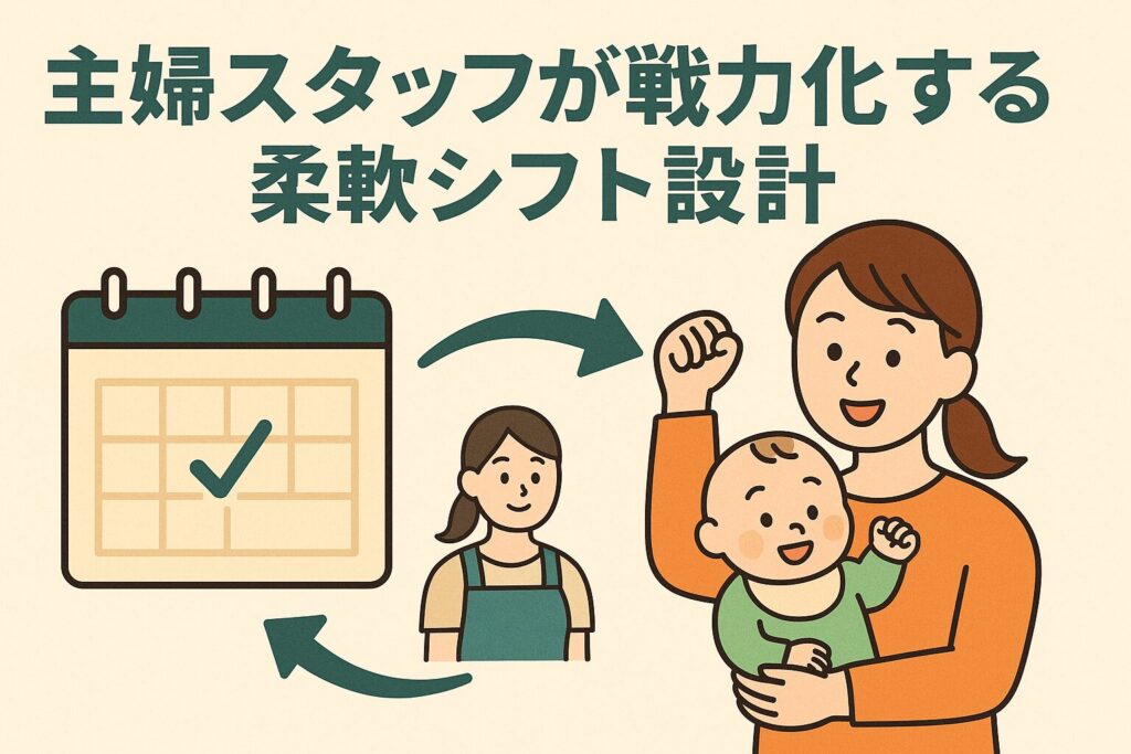 「短時間でも即戦力」飲食店の主婦・主夫スタッフが輝く「柔軟シフト」設計術